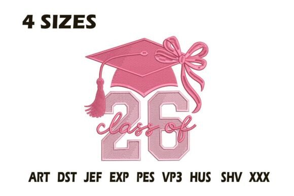 Charming Class of 2026 Graduation Bow