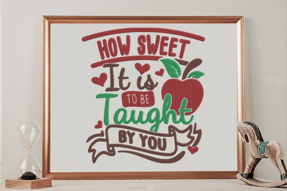 Charming Embroidery for Business: How Sweet It is to Be Taught by You