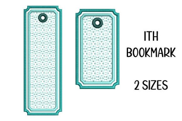 Elegant ITH Bookmark for Handmade Creations